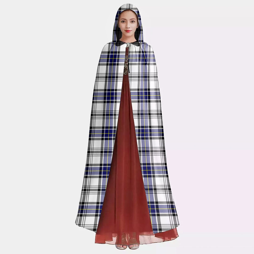 Hannay Modern Tartan Plaid Hooded Cloak