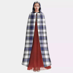Hannay Modern Tartan Plaid Hooded Cloak