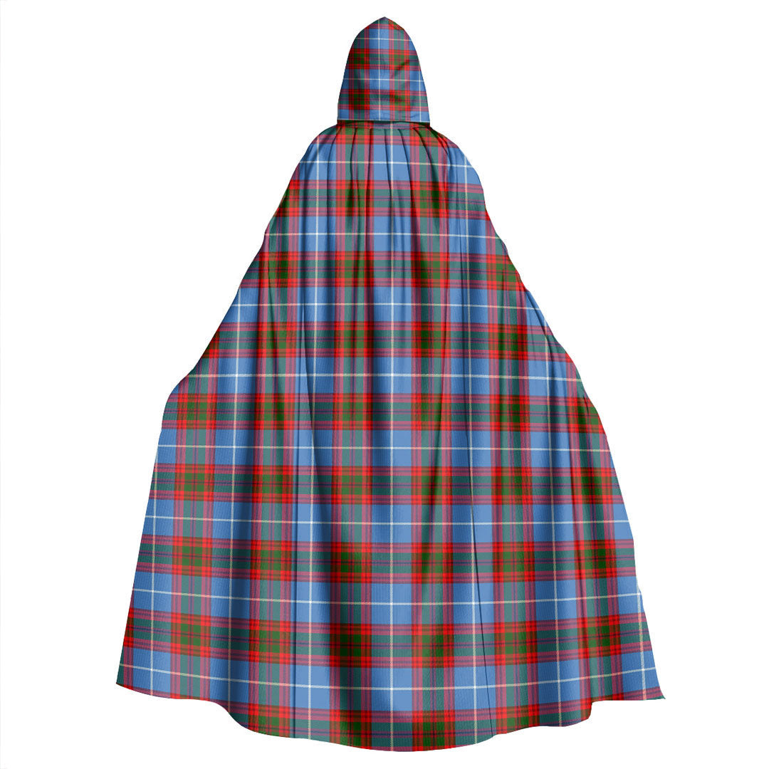Edinburgh District Tartan Plaid Hooded Cloak
