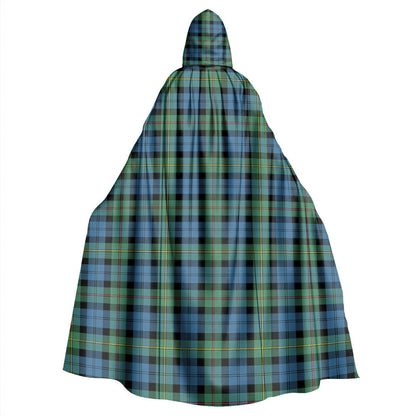 MacEwen Ancient Tartan Plaid Hooded Cloak