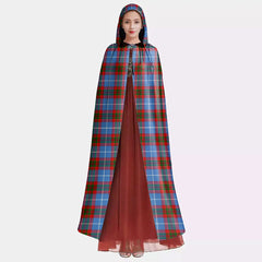 Edinburgh District Tartan Plaid Hooded Cloak