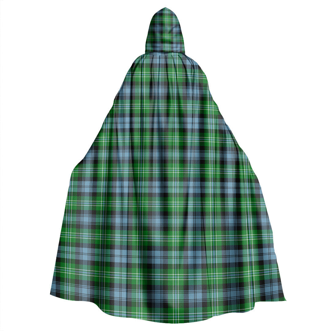 Arbuthnot Ancient Tartan Plaid Hooded Cloak