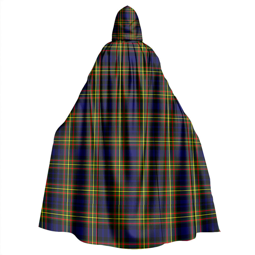 MacLellan Modern Tartan Plaid Hooded Cloak