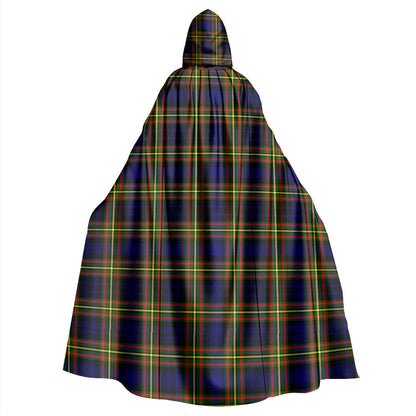 MacLellan Modern Tartan Plaid Hooded Cloak