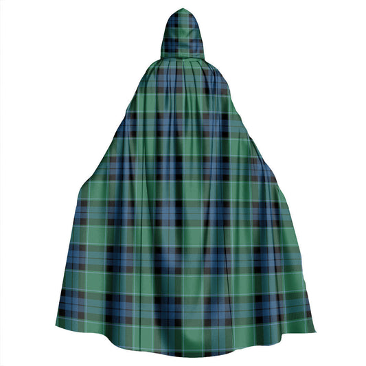 Graham of Menteith Ancient Tartan Plaid Hooded Cloak