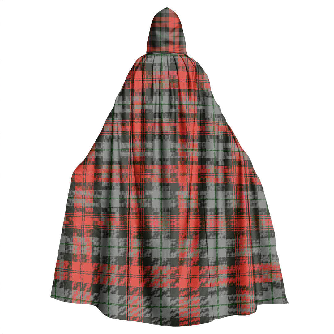 MacLachlan Weathered Tartan Plaid Hooded Cloak