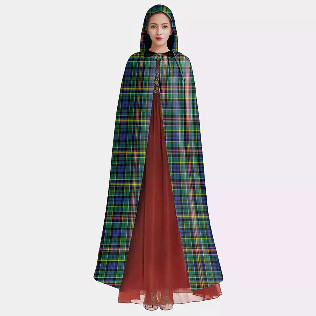 Allison Tartan Plaid Hooded Cloak