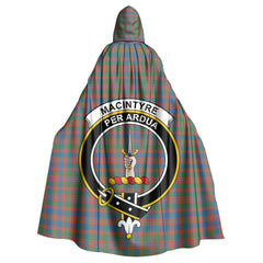MacIntyre Ancient Tartan Crest Hooded Cloak