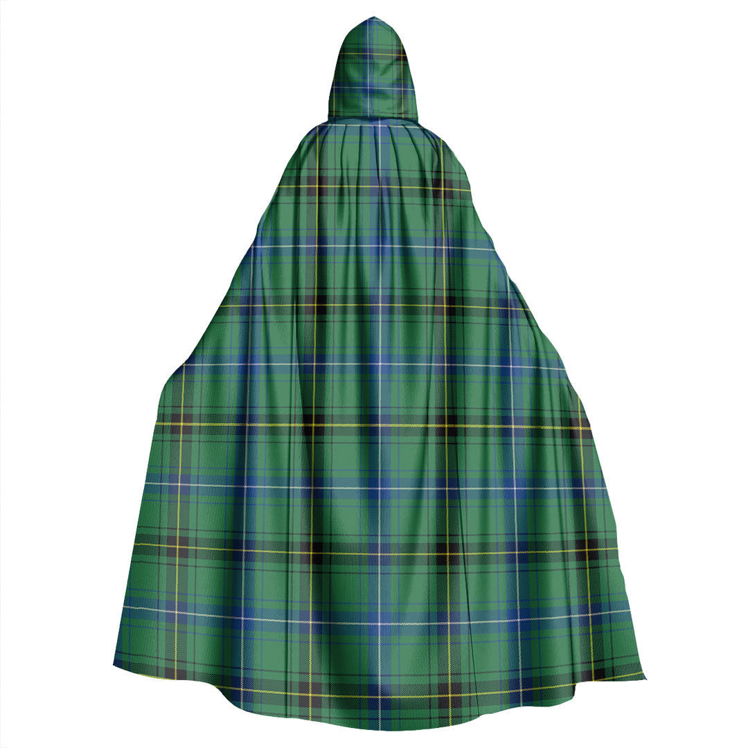 Henderson Ancient Tartan Plaid Hooded Cloak