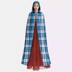 Roberton Tartan Plaid Hooded Cloak