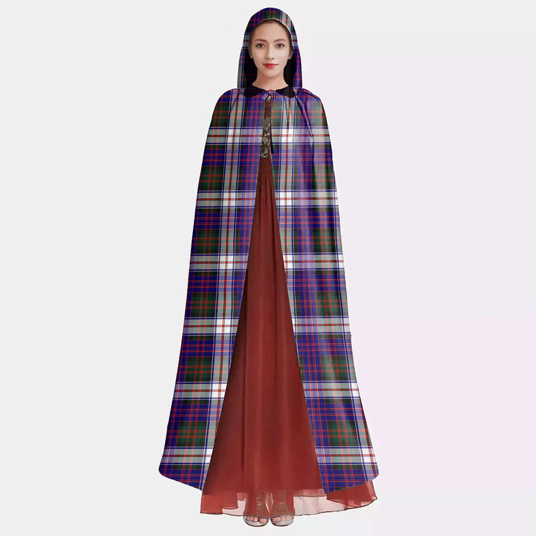 MacDonald Dress Modern Tartan Plaid Hooded Cloak