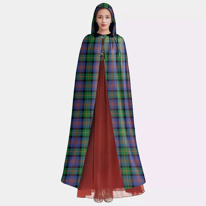 Logan Ancient Tartan Plaid Hooded Cloak