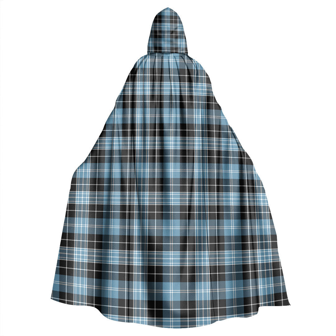 Clark Ancient Tartan Plaid Hooded Cloak