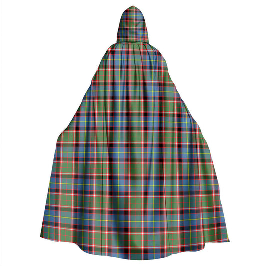 Stirling Bannockburn District Tartan Plaid Hooded Cloak