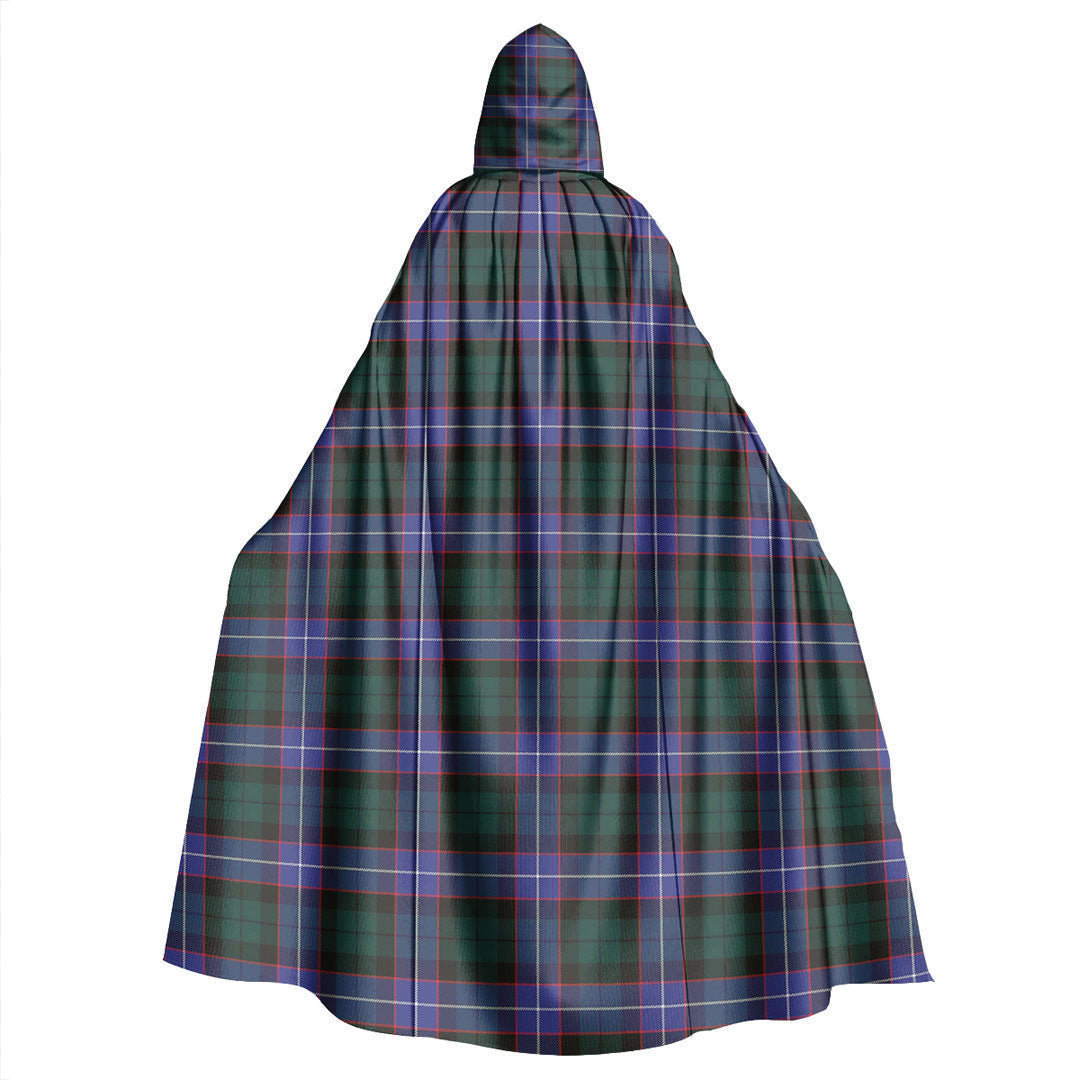 Guthrie Modern Tartan Plaid Hooded Cloak