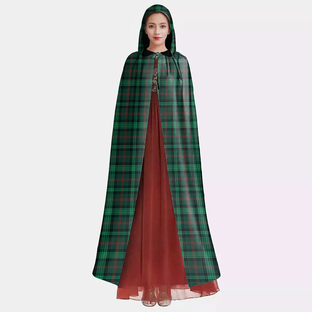 Ross Hunting Modern Tartan Plaid Hooded Cloak