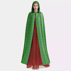 Currie Tartan Plaid Hooded Cloak