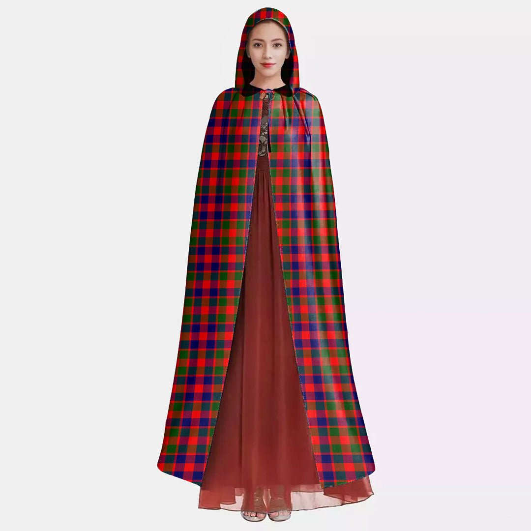 Gow Modern Tartan Plaid Hooded Cloak