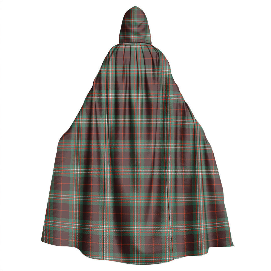 SCOTT BROWN ANCIENT Tartan Plaid Hooded Cloak