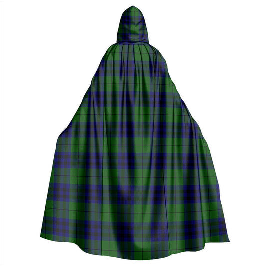 Keith Modern Tartan Plaid Hooded Cloak