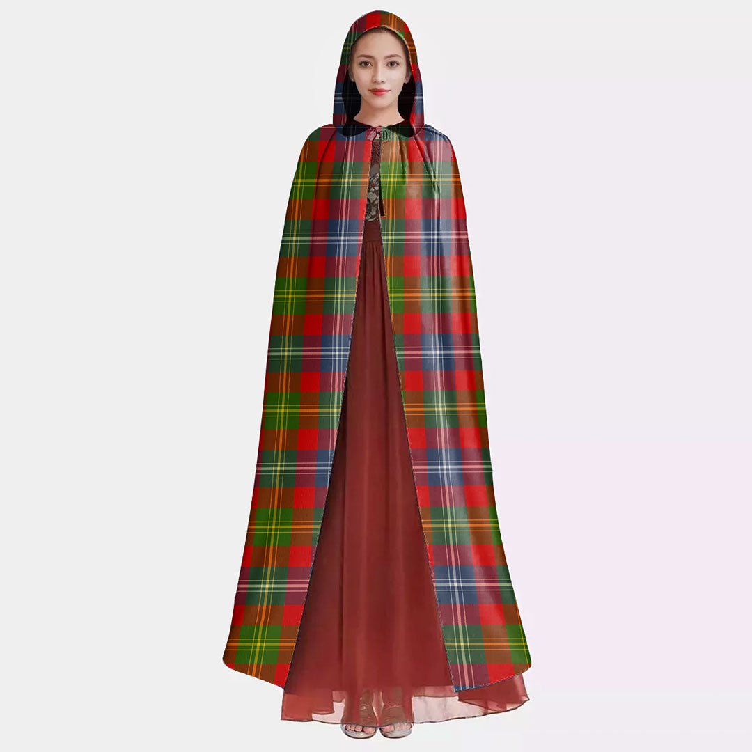 Forrester Tartan Plaid Hooded Cloak