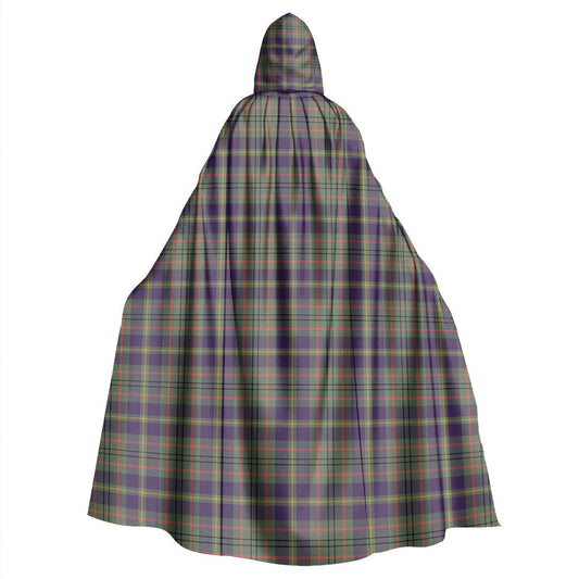 Taylor Weathered Tartan Plaid Hooded Cloak