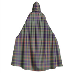 Taylor Weathered Tartan Plaid Hooded Cloak