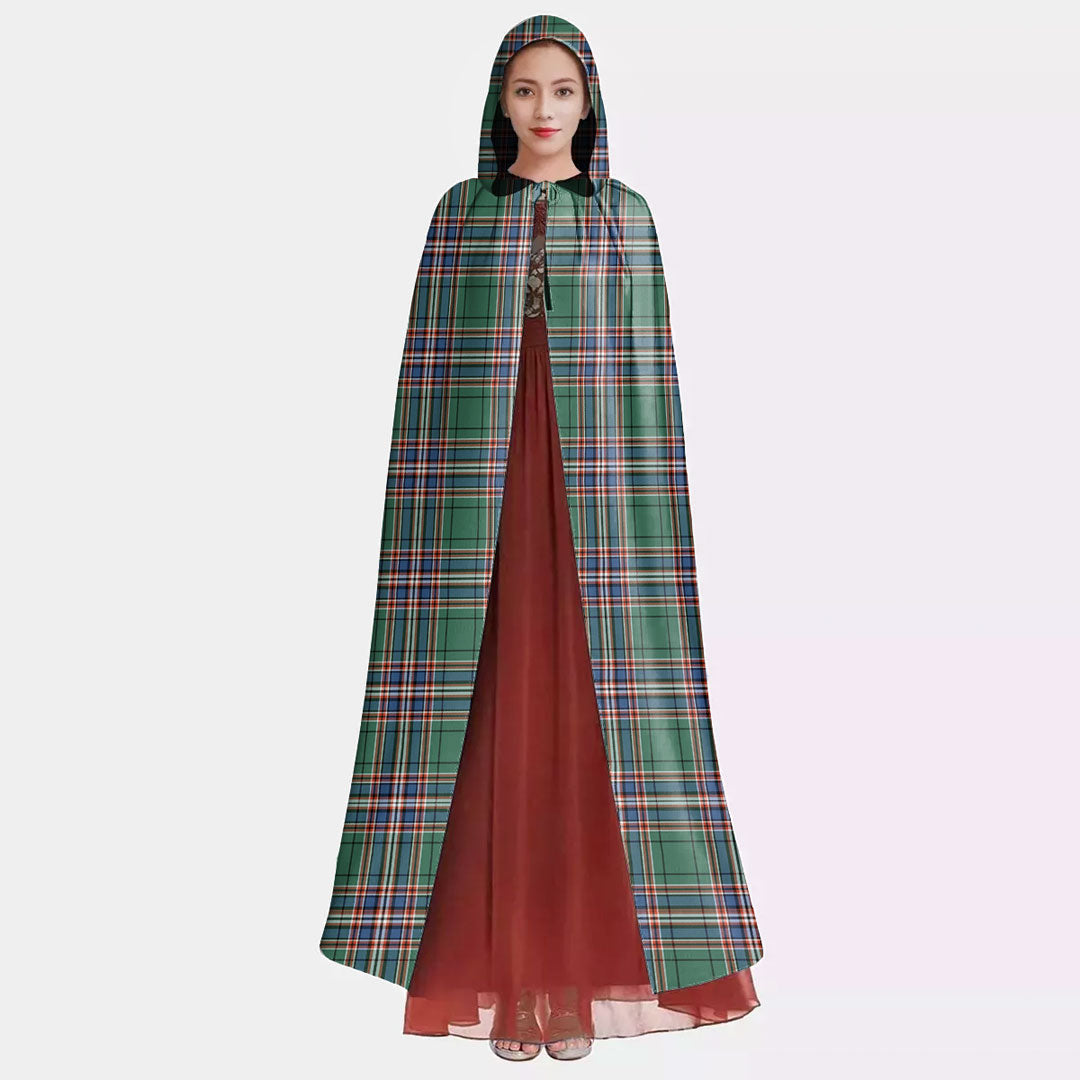 MacFarlane Hunting Ancient Tartan Plaid Hooded Cloak