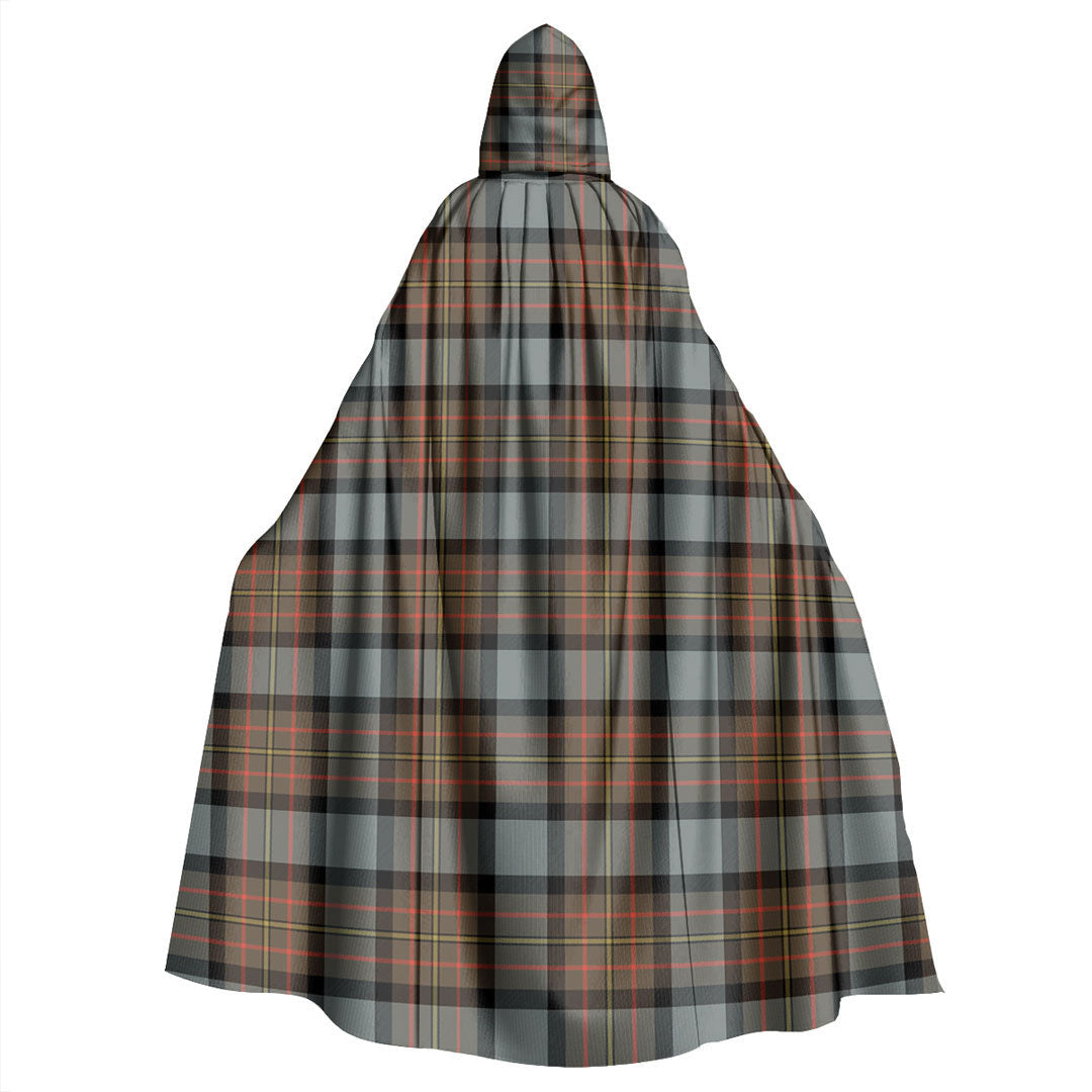 MacLaren Weathered Tartan Plaid Hooded Cloak