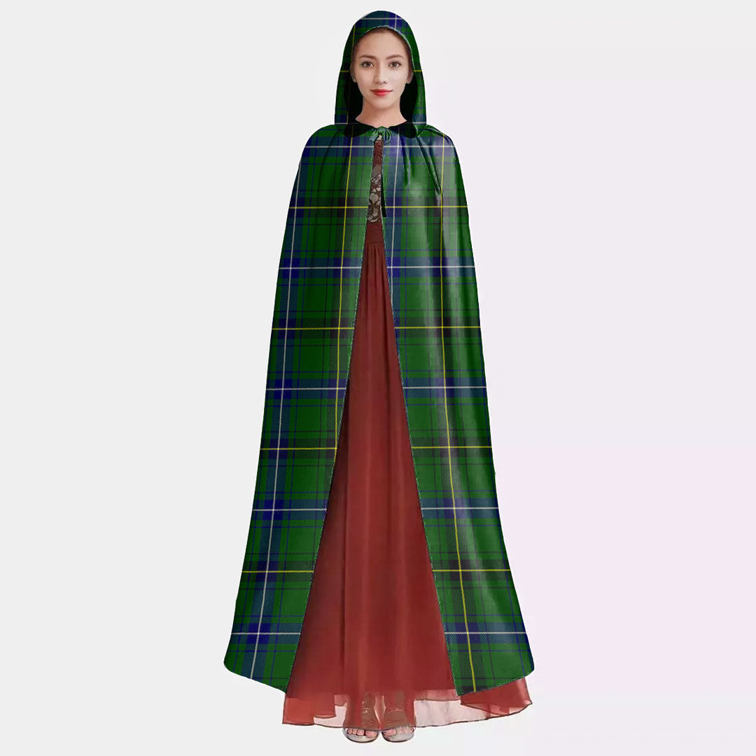 Henderson Modern Tartan Plaid Hooded Cloak