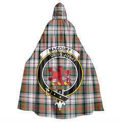 MacDuff Dress Ancient Tartan Crest Hooded Cloak