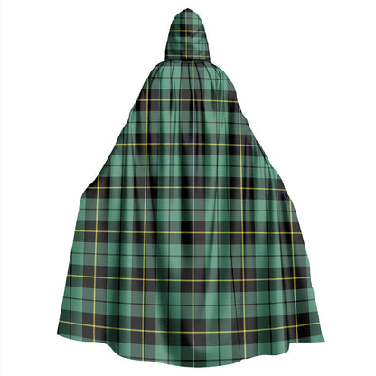 Wallace Hunting Ancient Tartan Plaid Hooded Cloak