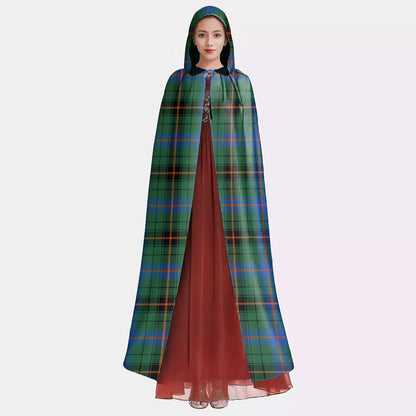 Davidson Ancient Tartan Plaid Hooded Cloak