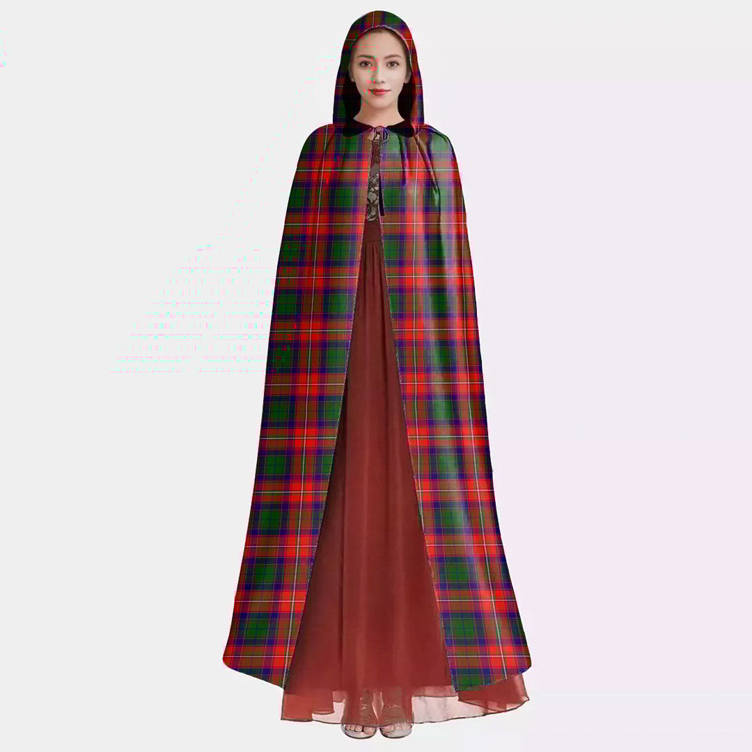 Roxburgh District Tartan Plaid Hooded Cloak