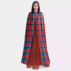 MacTavish Modern Tartan Plaid Hooded Cloak