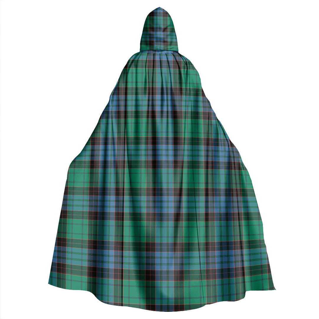 Stewart Old Ancient Tartan Plaid Hooded Cloak