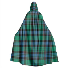 Stewart Old Ancient Tartan Plaid Hooded Cloak