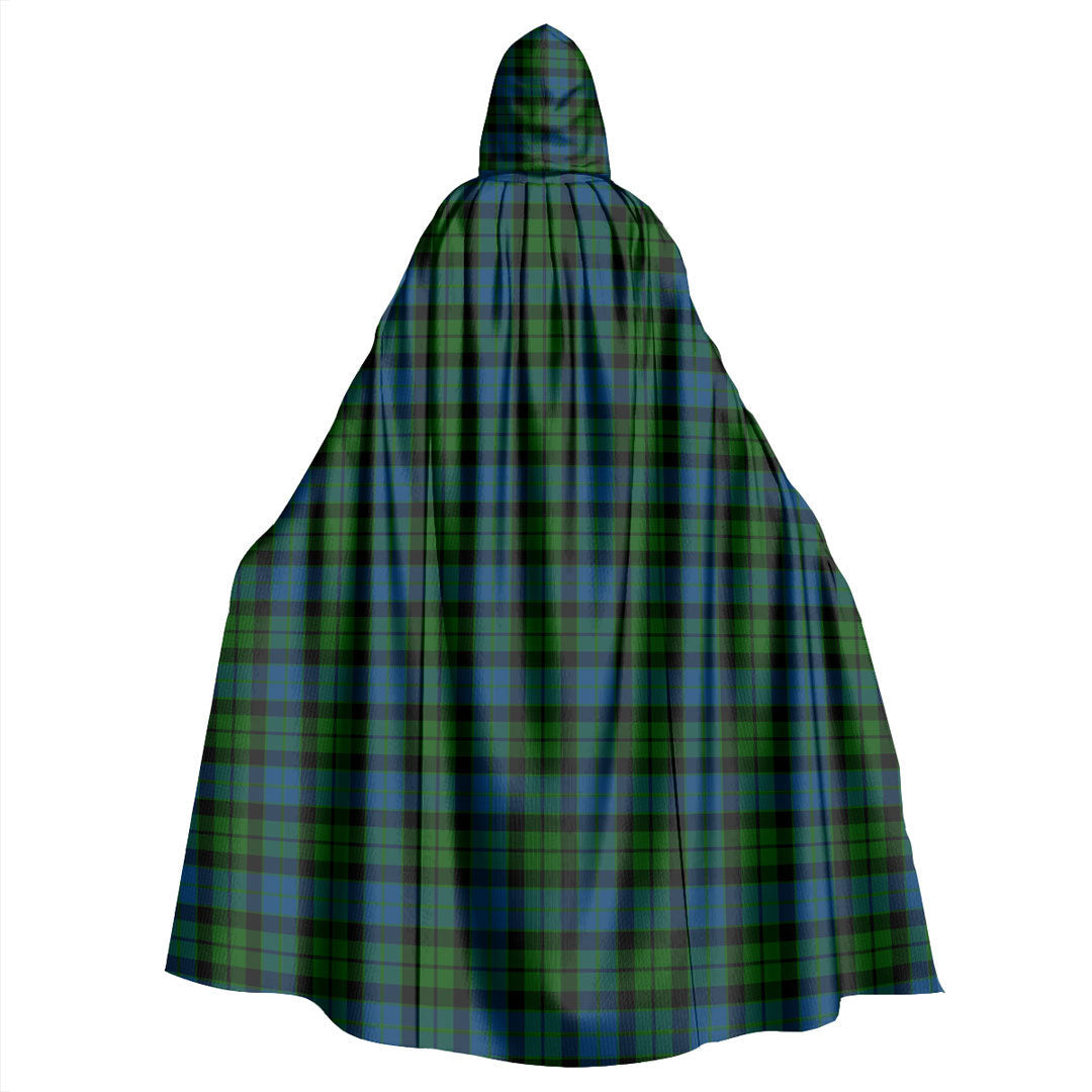 MacKay Modern Tartan Plaid Hooded Cloak
