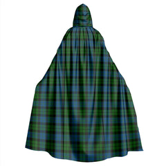 MacKay Modern Tartan Plaid Hooded Cloak