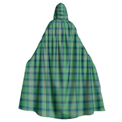 Kennedy Ancient Tartan Plaid Hooded Cloak