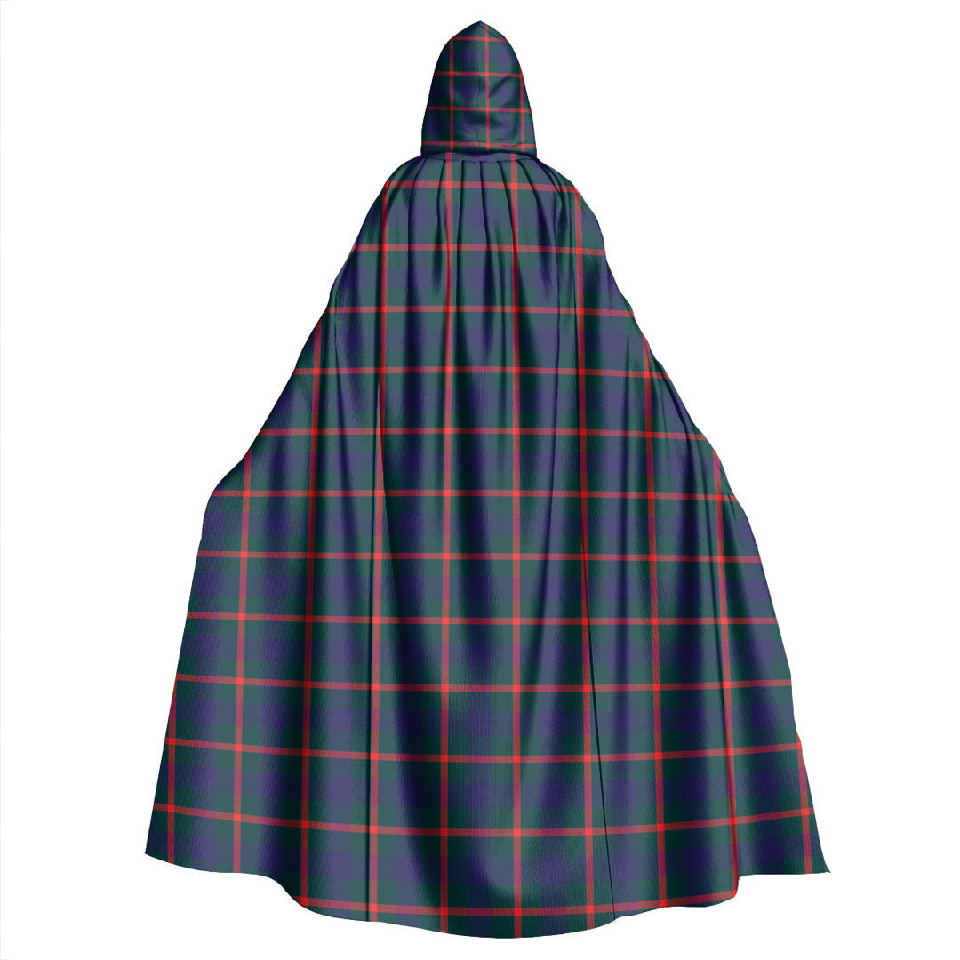 Agnew Modern Tartan Plaid Hooded Cloak