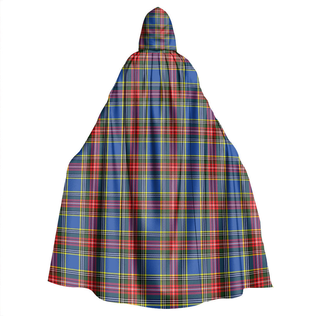 MacBeth Modern Tartan Plaid Hooded Cloak