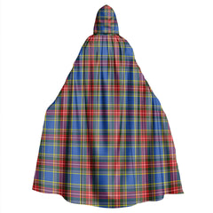 MacBeth Modern Tartan Plaid Hooded Cloak