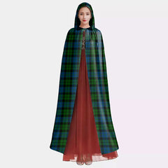 MacKay Modern Tartan Plaid Hooded Cloak
