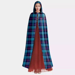McCorquodale Tartan Plaid Hooded Cloak