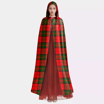 Dunbar Modern Tartan Plaid Hooded Cloak