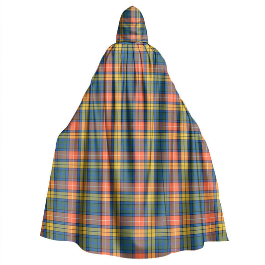 Buchanan Ancient Tartan Plaid Hooded Cloak