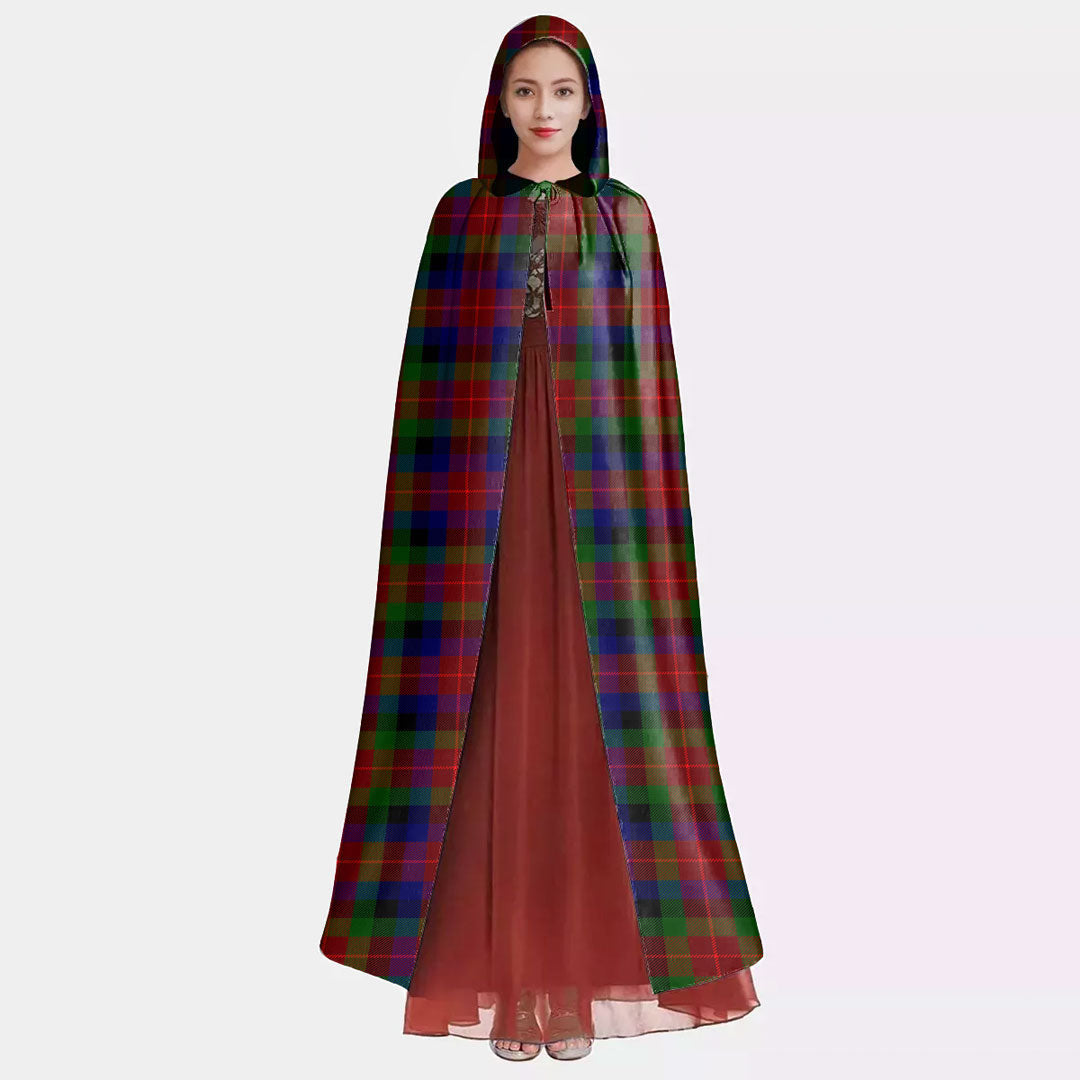 Tennant Tartan Plaid Hooded Cloak