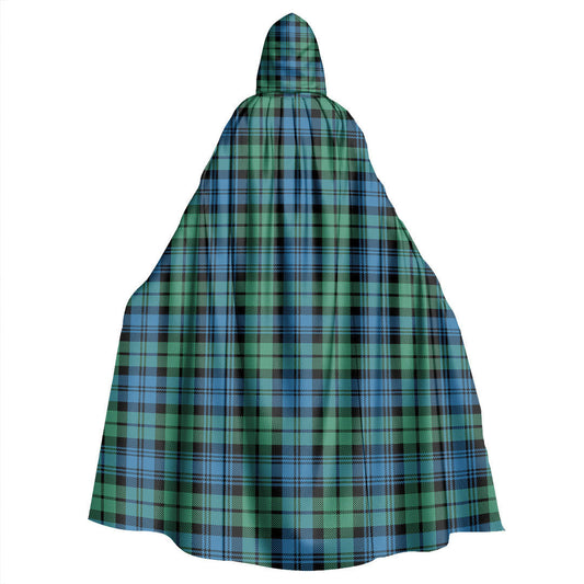 Campbell Ancient 01 Tartan Plaid Hooded Cloak