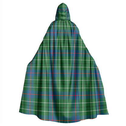 Duncan Ancient Tartan Plaid Hooded Cloak